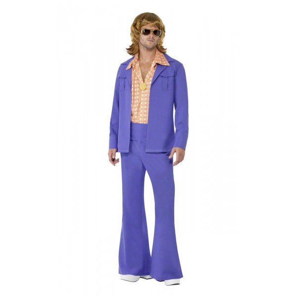 purple leisure suit