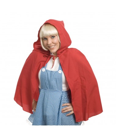 Red Riding Hooded Cape ADULT BUY